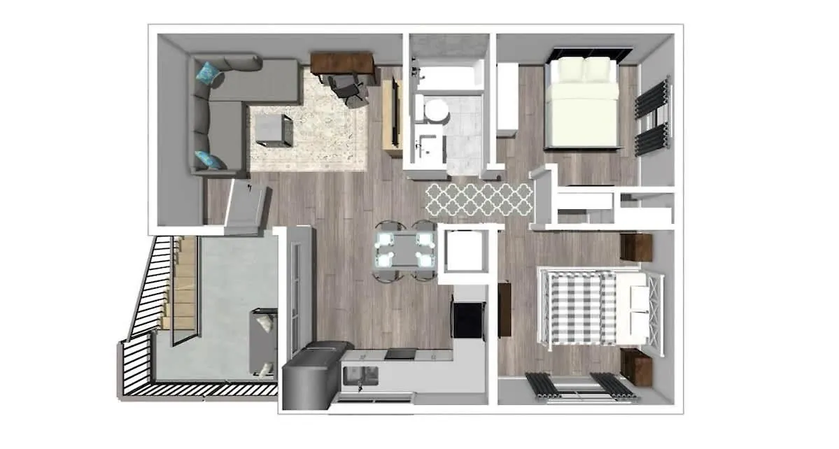 Winston Suite 2Br 1Ba - Carriage Suite With Garage Calgary Holiday home