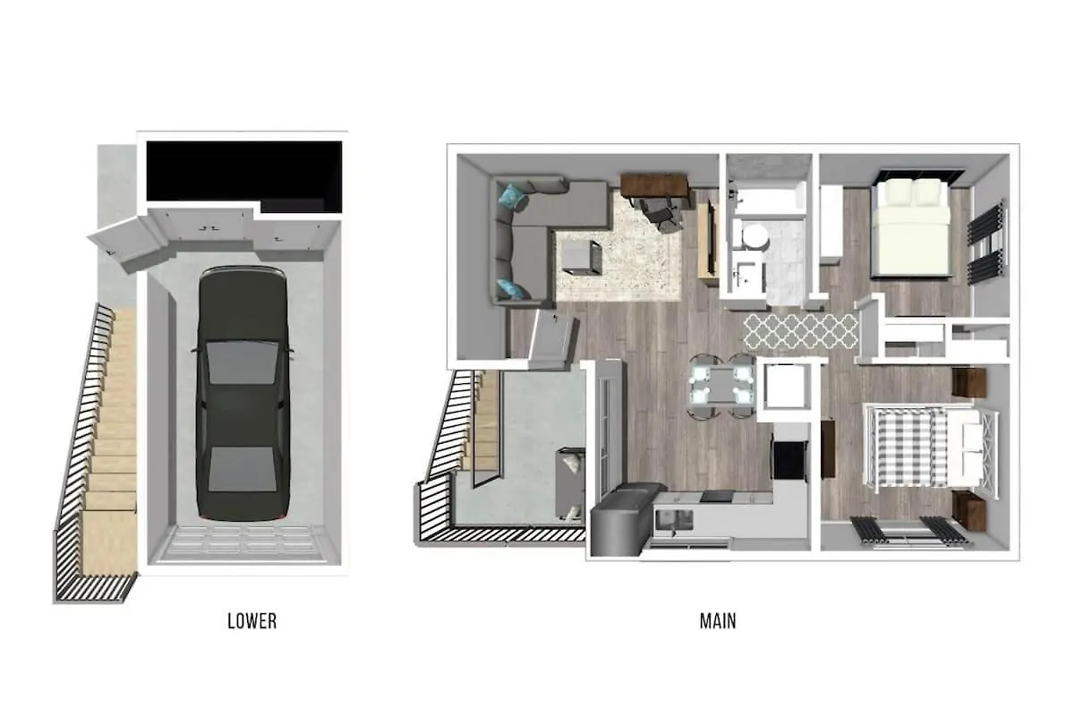 Winston Suite 2Br 1Ba - Carriage Suite With Garage Calgary Canada